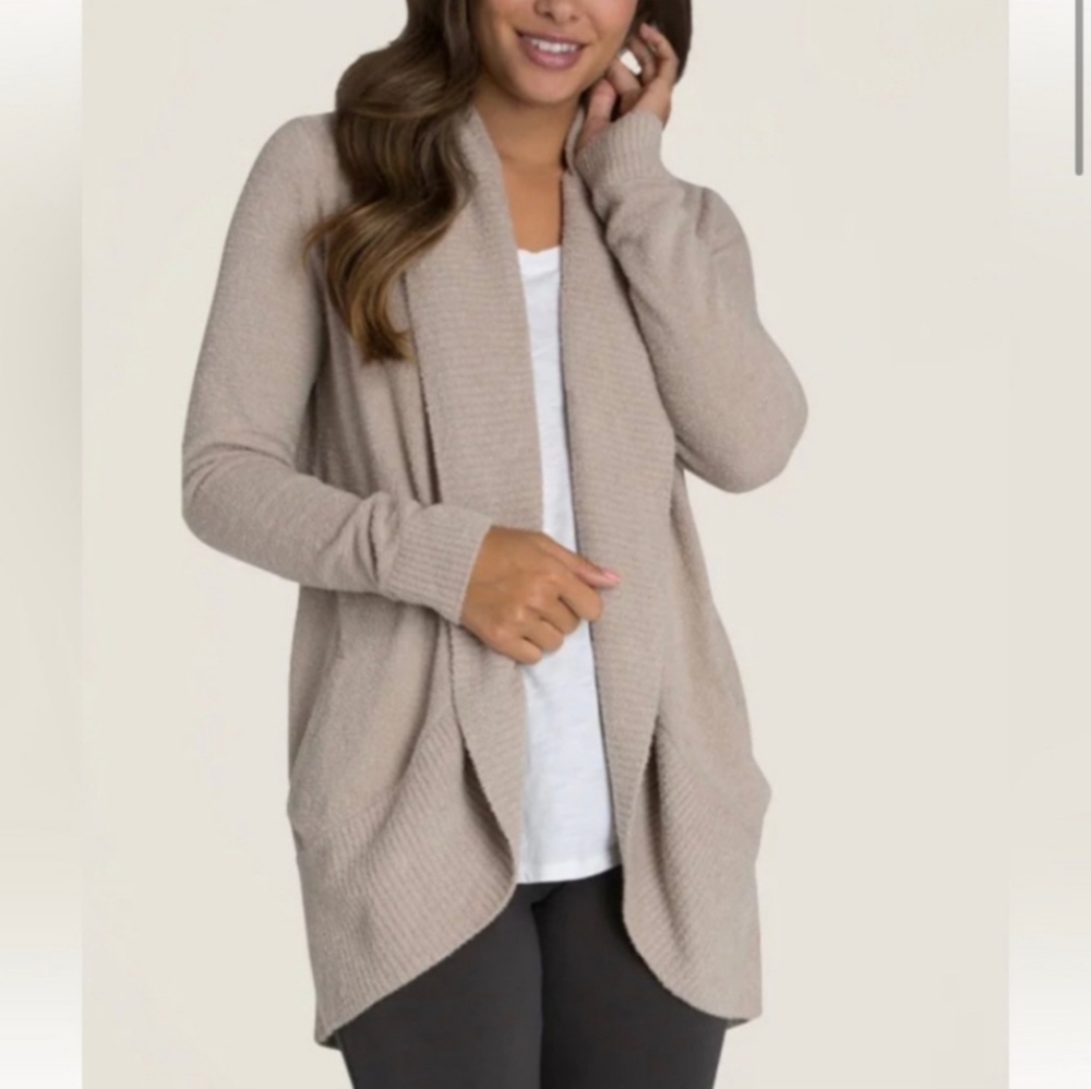 Barefoot dreams cozy chic lite cardigan size m, new without tags